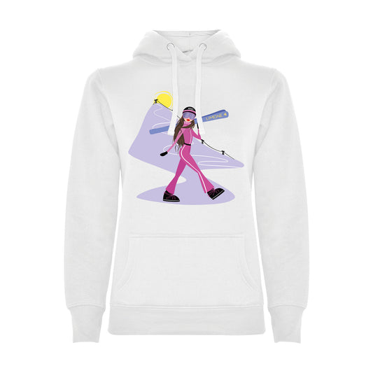 FELPA DONNA GGIRL-023-W-FE-BIANCO