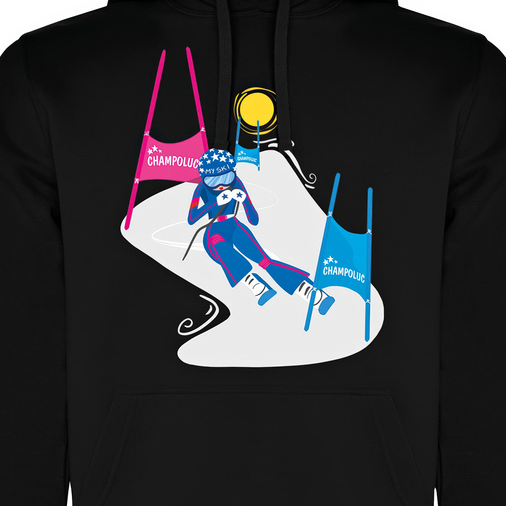 FELPA JUNIOR GGIRL-024-JF-FE NERO