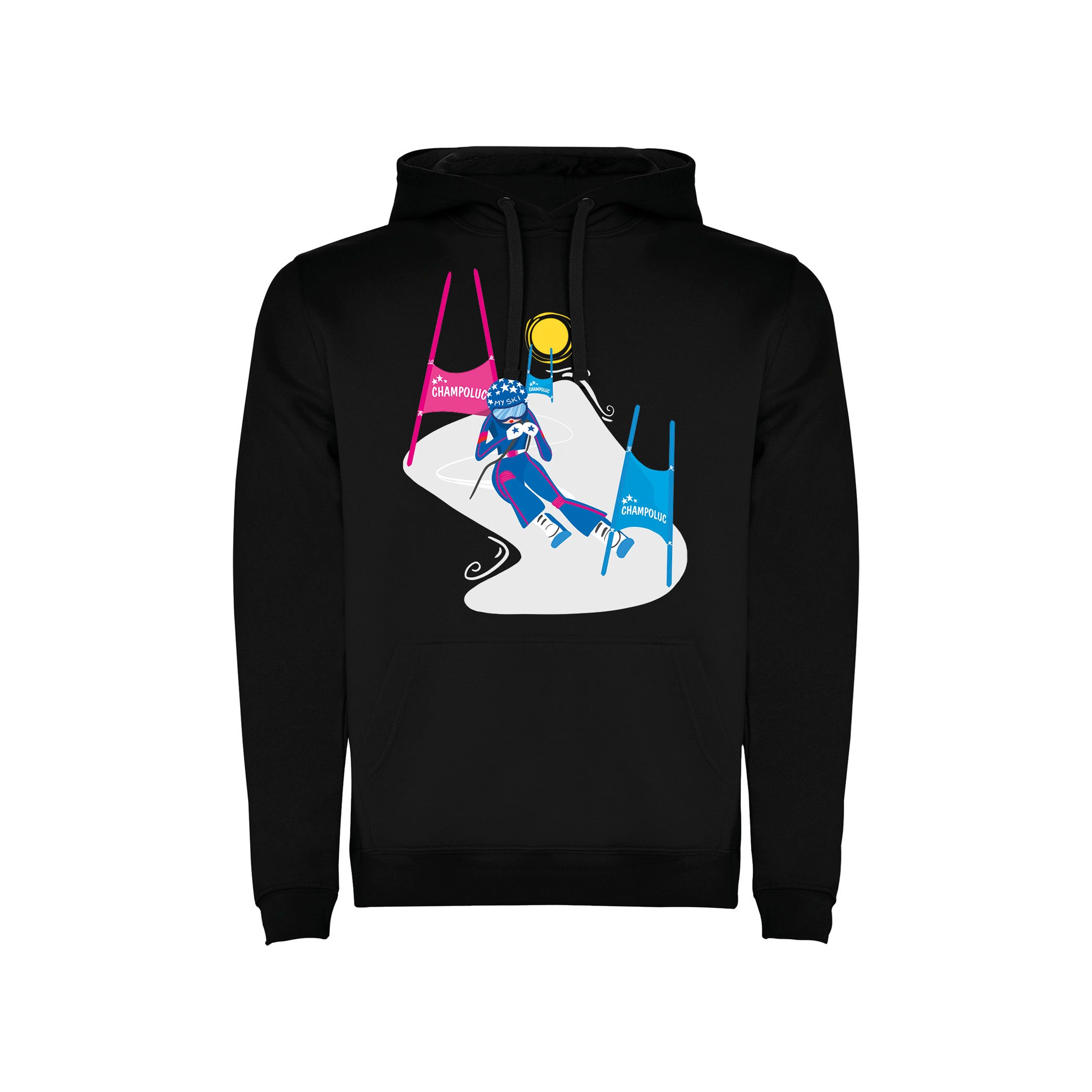 FELPA JUNIOR GGIRL-024-JF-FE NERO