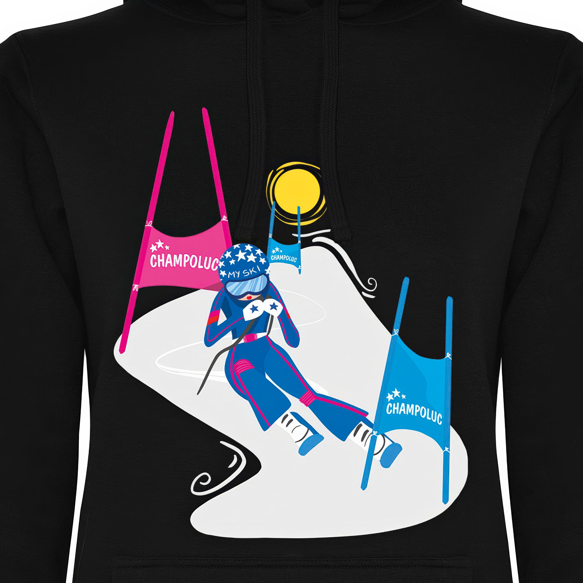 FELPA DONNA GGIRL-024-W-FE NERO