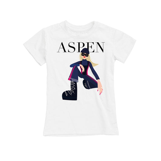 T-SHIRT JUNIOR GGIRL-025-JF BIANCO
