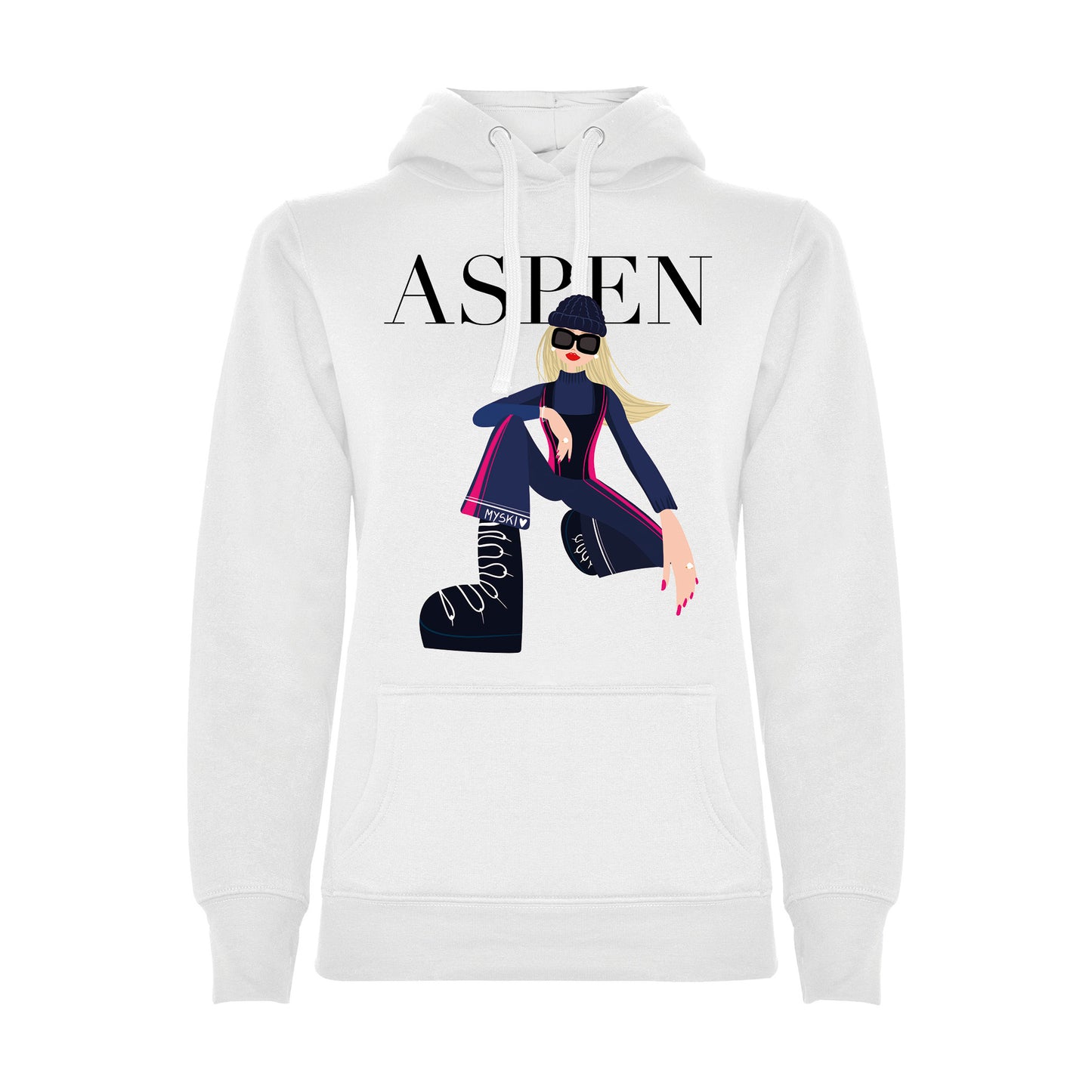 FELPA DONNA GGIRL-025-W-FE BIANCO