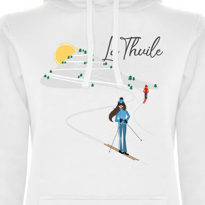 FELPA DONNA GGIRL-028-W-FE BIANCO