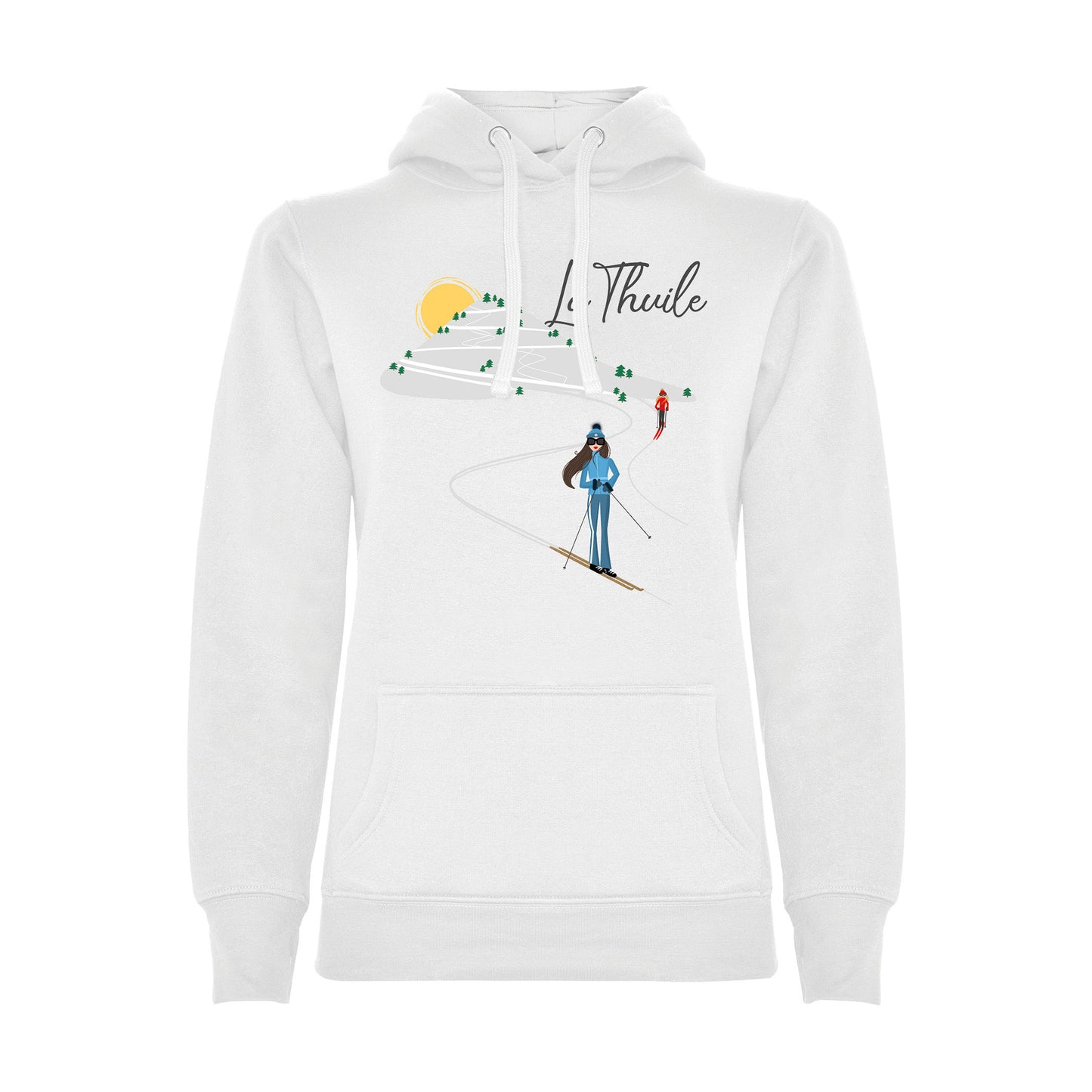 FELPA DONNA GGIRL-028-W-FE BIANCO