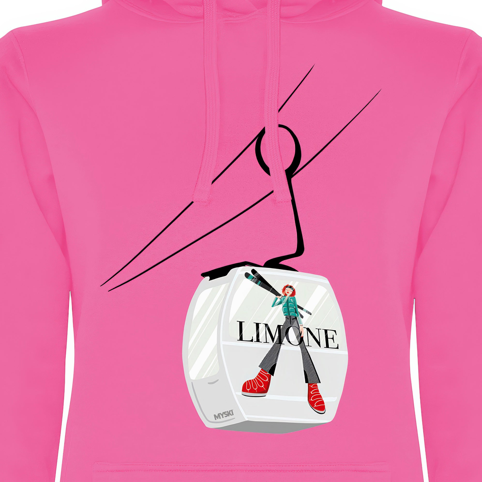 FELPA DONNA GGIRL-030-W-FE FUCSIA