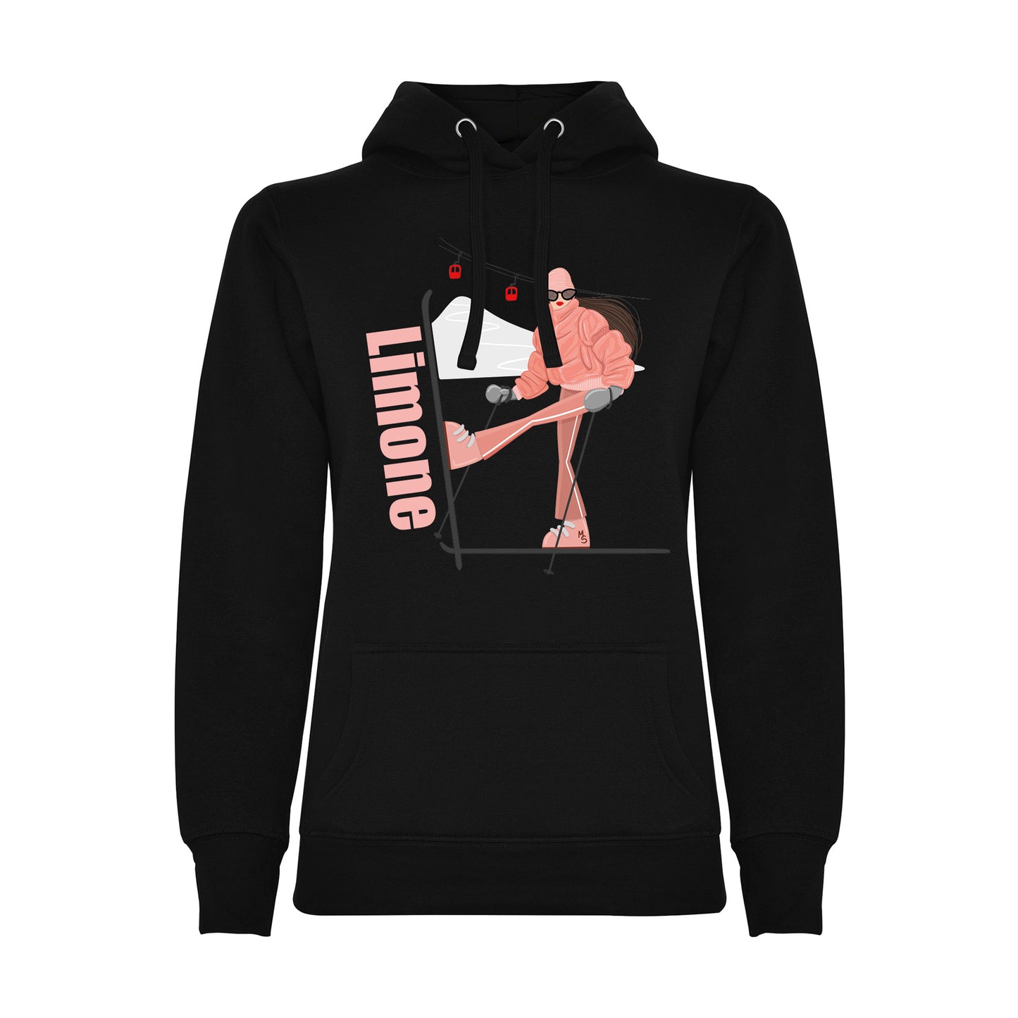 FELPA DONNA GGIRL-032-W-FE NERO