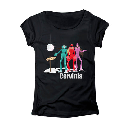 T-SHIRT DONNA GGIRL-033-W NERO