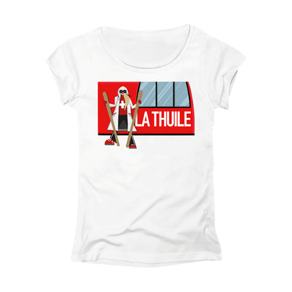 T-SHIRT DONNA GGIRL-035-W BIANCO