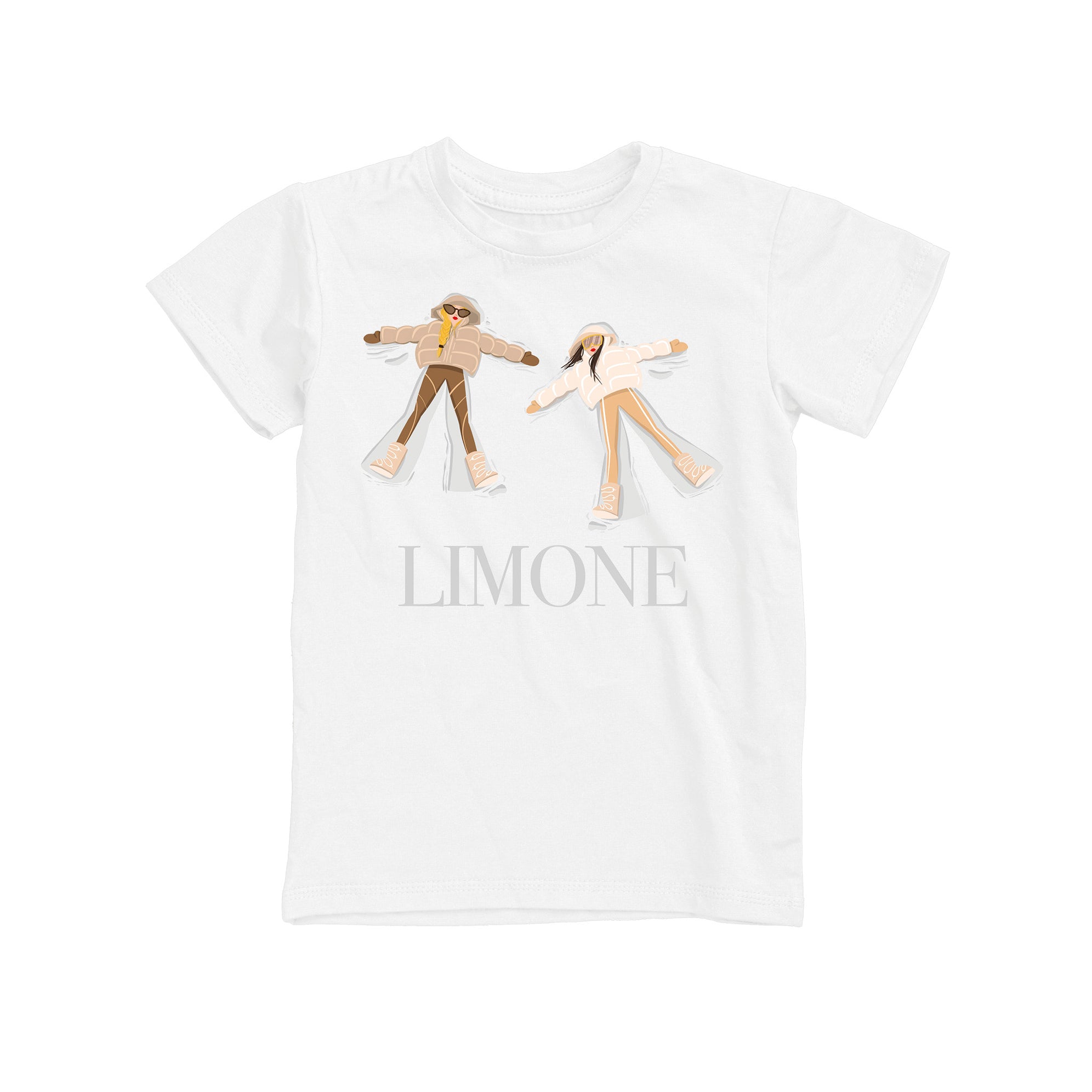 T-SHIRT JUNIOR GGIRL-036-JF BIANCO