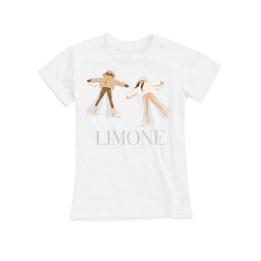 T-SHIRT JUNIOR GGIRL-036-JF NERO