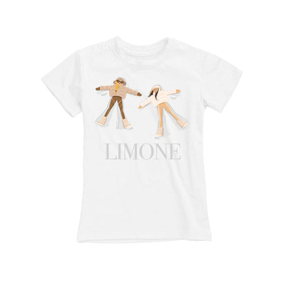 T-SHIRT JUNIOR GGIRL-036-JF BIANCO