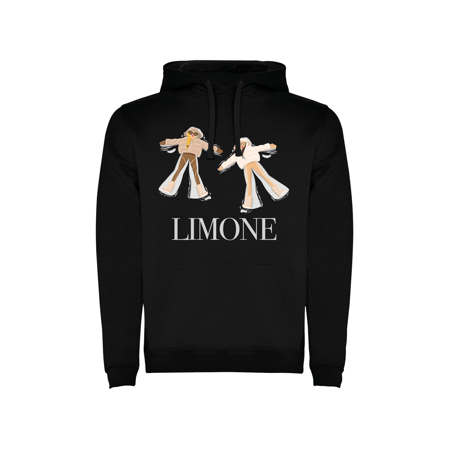 FELPA JUNIOR GGIRL-036-JF-FE NERO