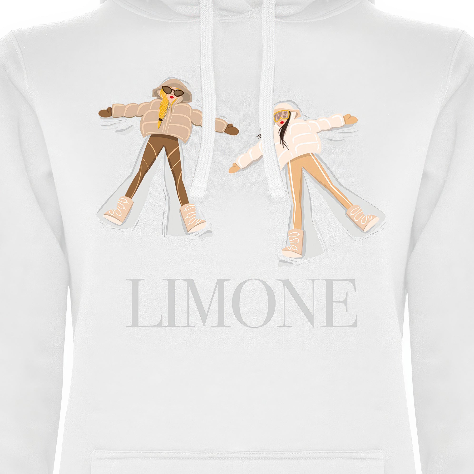 FELPA DONNA GGIRL-036-W-FE BIANCO