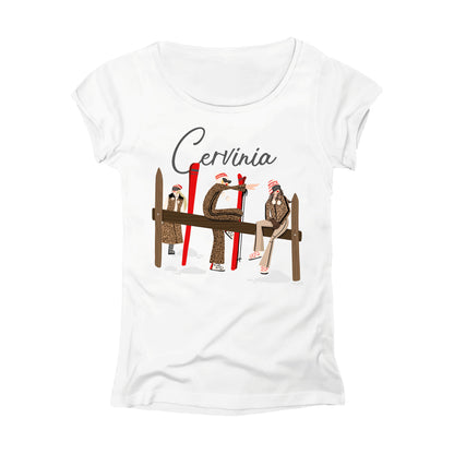 T-SHIRT DONNA GGIRL-037-W BIANCO