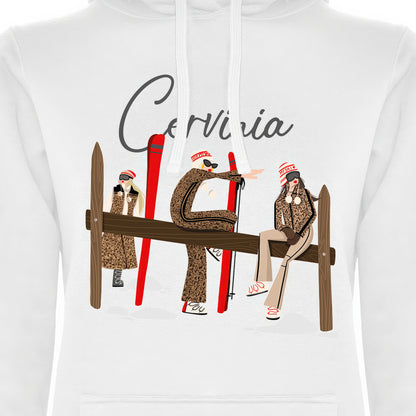 FELPA DONNA GGIRL-037-W-FE BIANCO