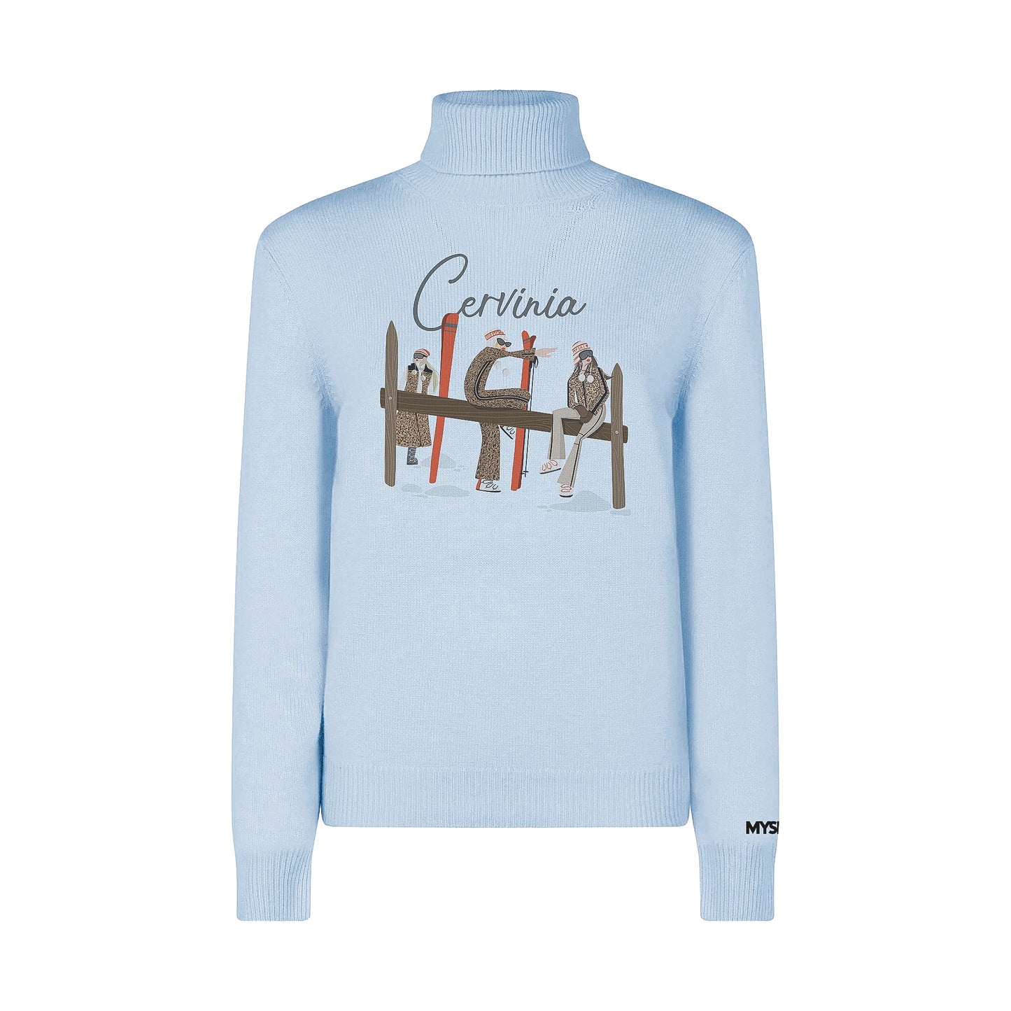 Maglione Dolcevita donna GGIRL-037-W-MAGL-AZZURRA