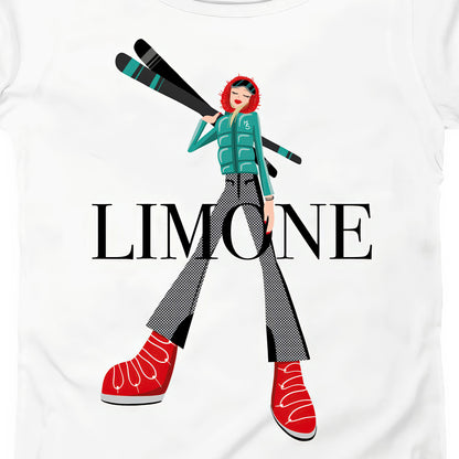 T-SHIRT DONNA GGIRL-039-W BIANCO