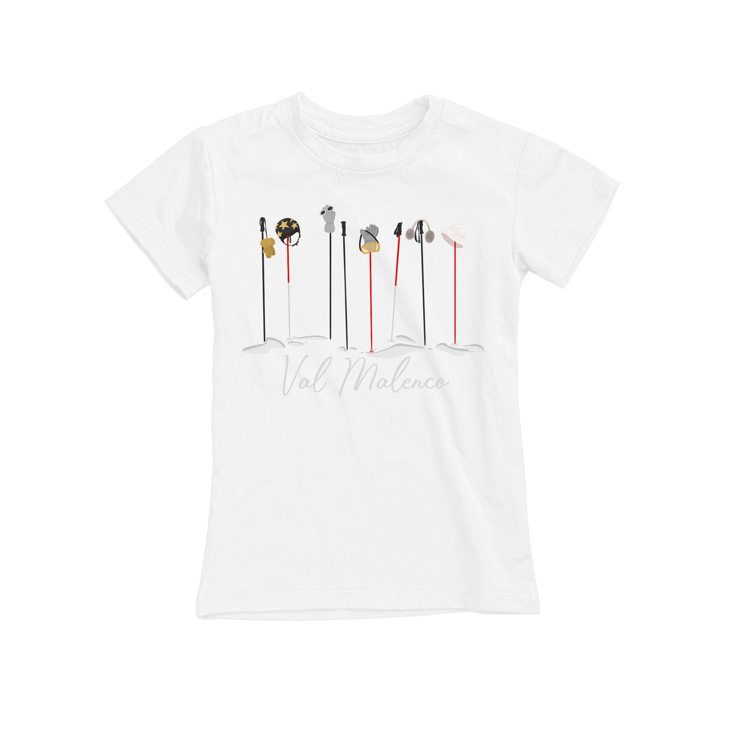 T-SHIRT JUNIOR GGIRL-045-JF BIANCO