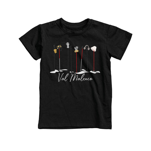 T-SHIRT JUNIOR GGIRL-045-JF NERO