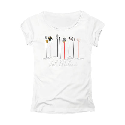 T-SHIRT DONNA GGIRL-045-W BIANCO