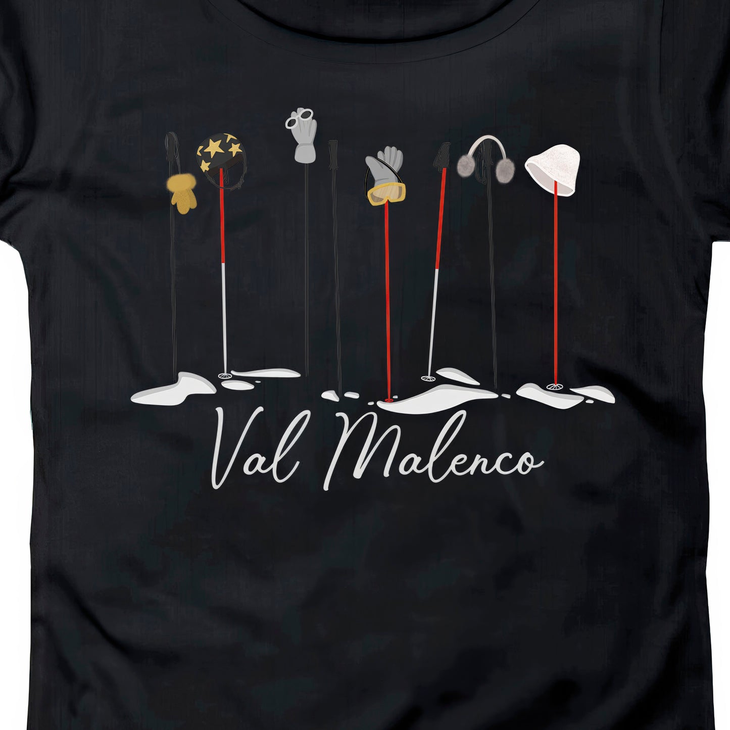 T-SHIRT DONNA GGIRL-045-W NERO