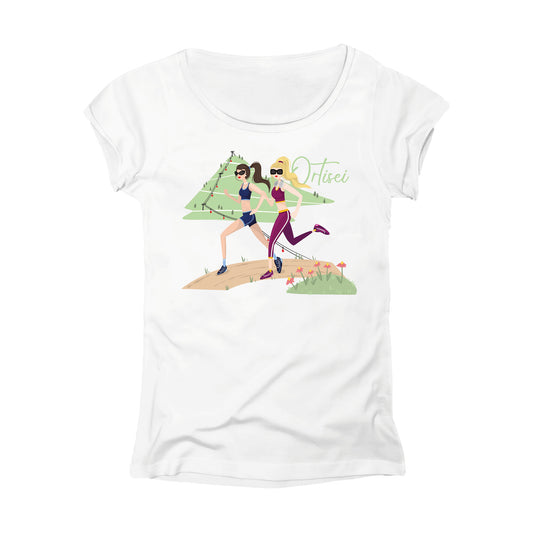 T-SHIRT DONNA GGIRL-050-W BIANCO