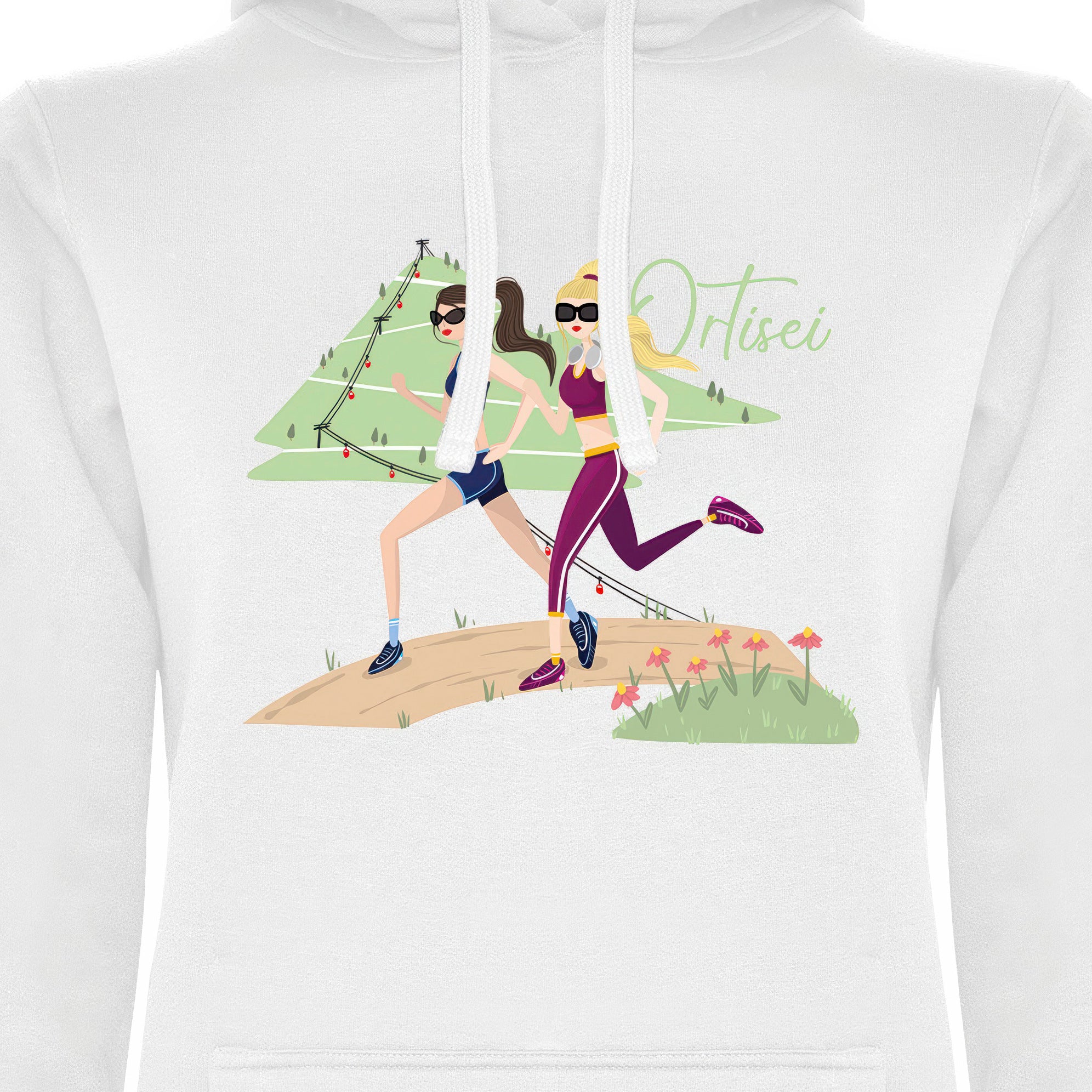 FELPA DONNA GGIRL-050-W-FE BIANCO