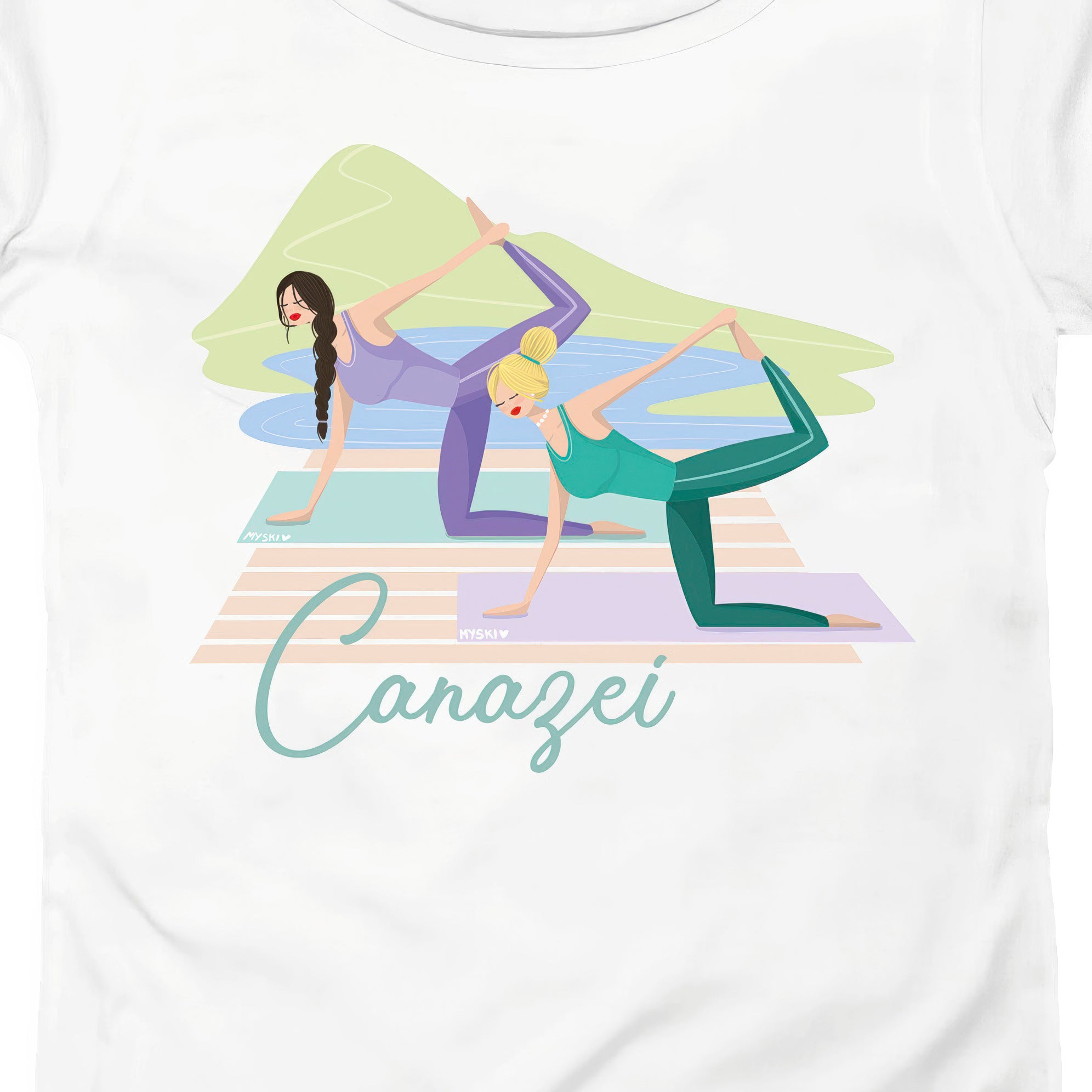 T-SHIRT DONNA GGIRL-053-W BIANCO