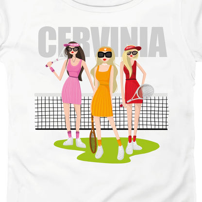 T-SHIRT DONNA GGIRL-054-W BIANCO