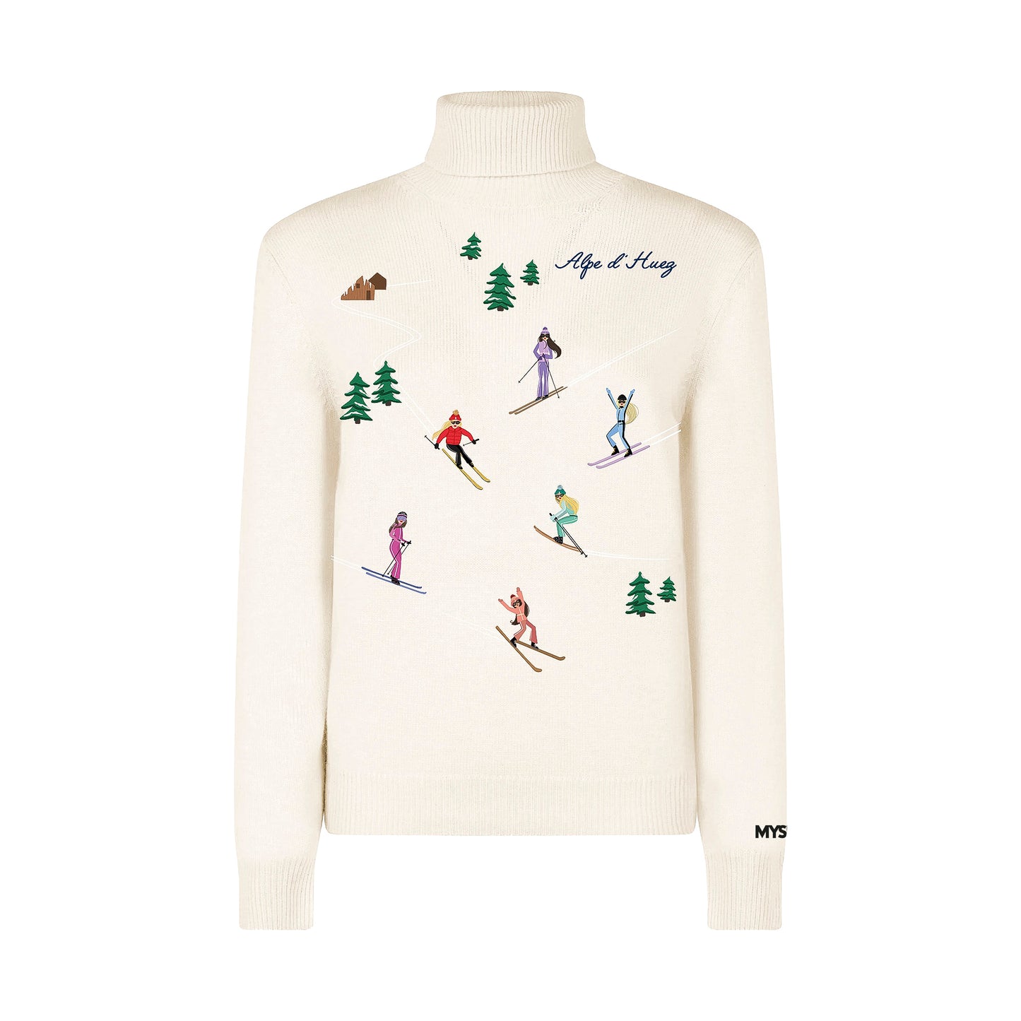 Maglione Dolcevita donna GGIRL-066-W-MS06-PANNA