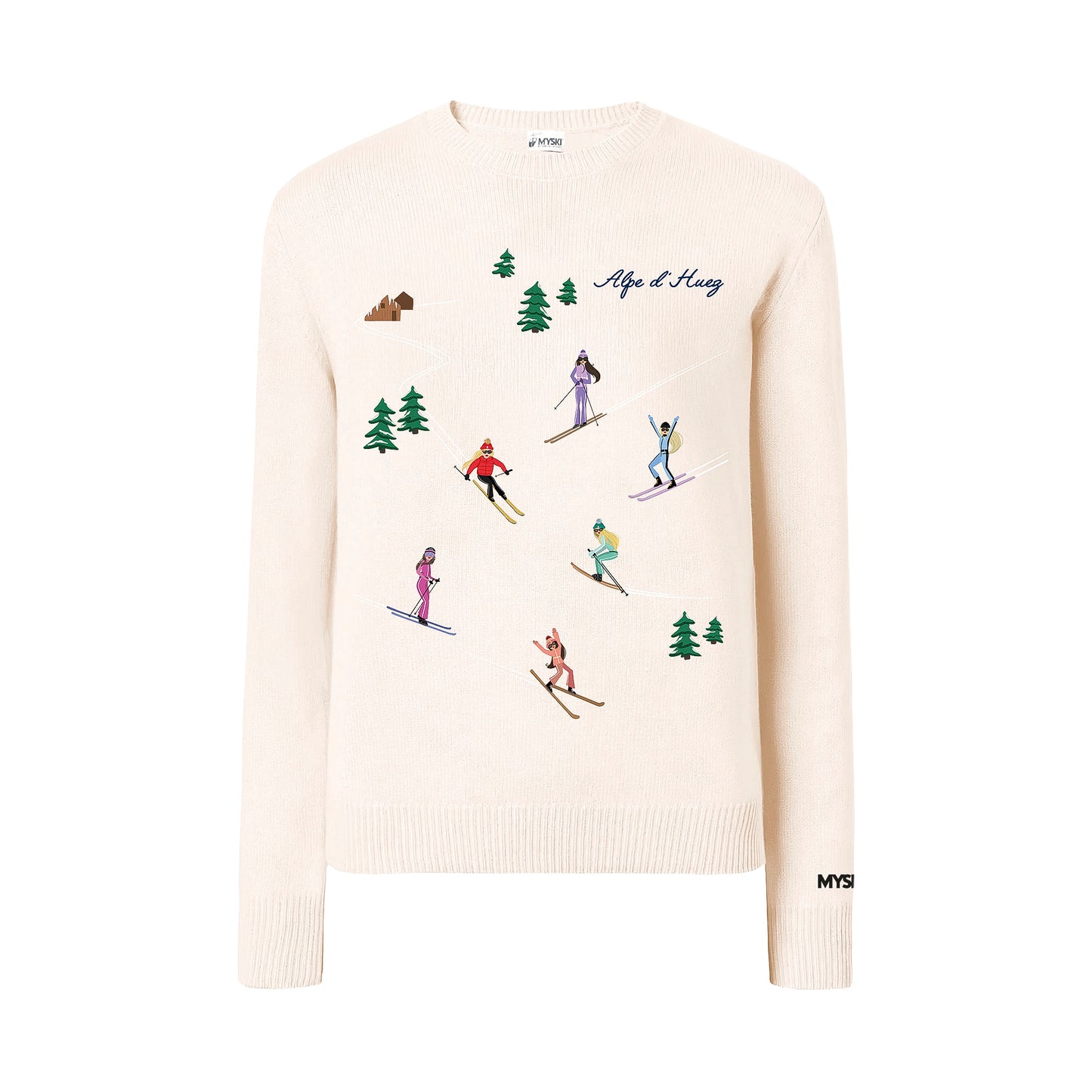 Maglione donna GGIRL-066-W-MS06-PANNA