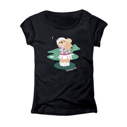 T-SHIRT DONNA LBEA-101-W NERO