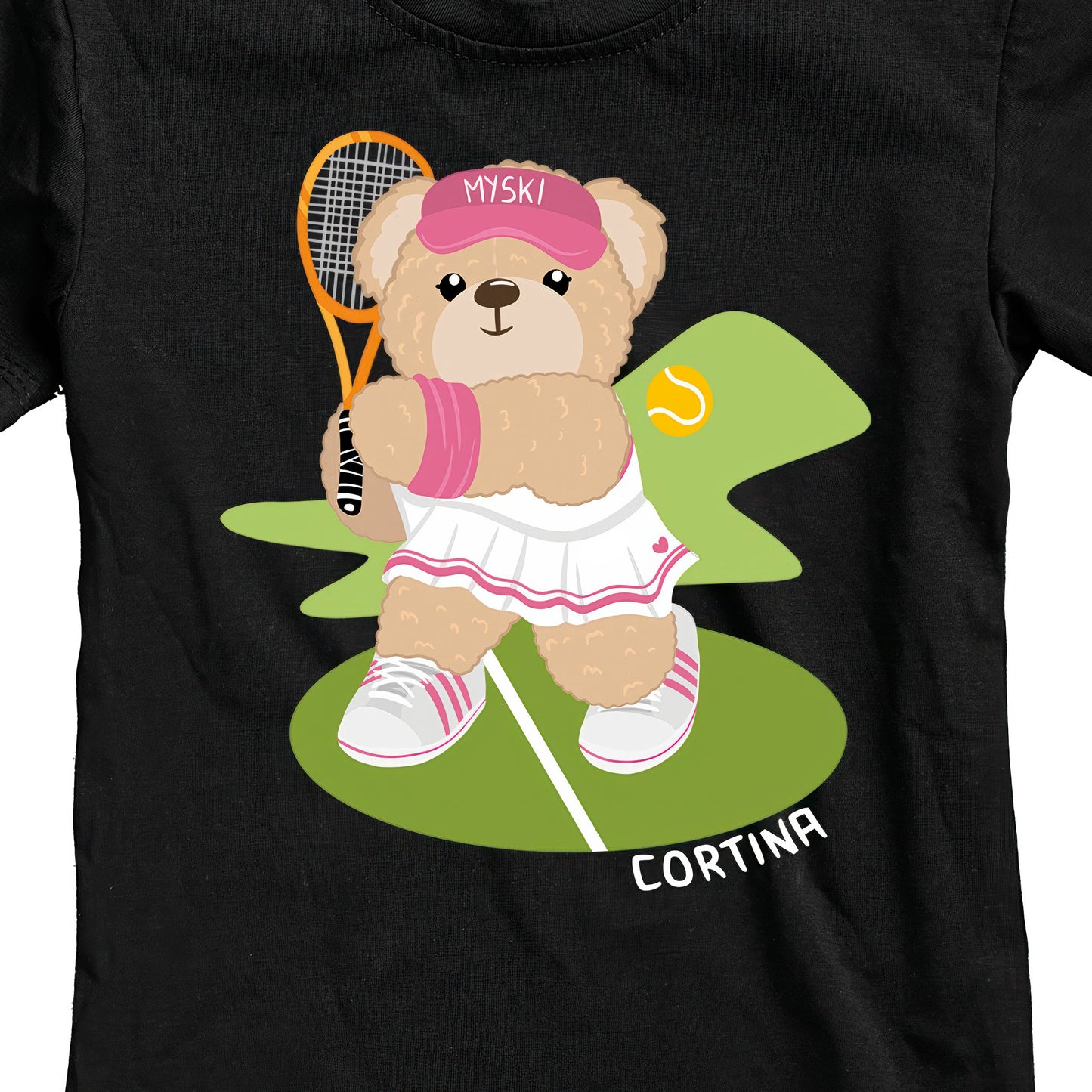 T-SHIRT JUNIOR LBEA-102-JF NERO