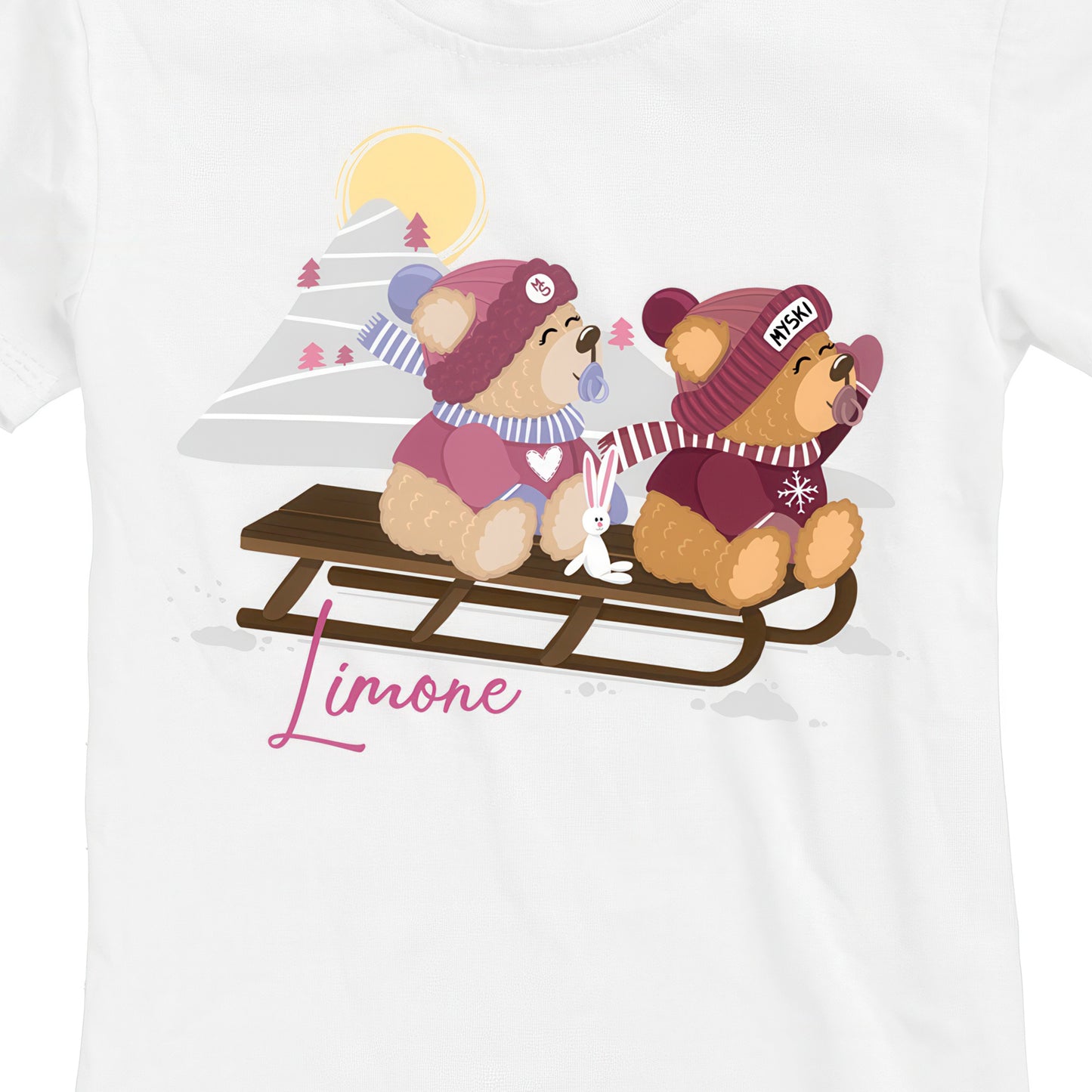 T-SHIRT JUNIOR LBEA-110-JF BIANCO