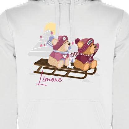 FELPA JUNIOR LBEA-110-JF-FE BIANCO