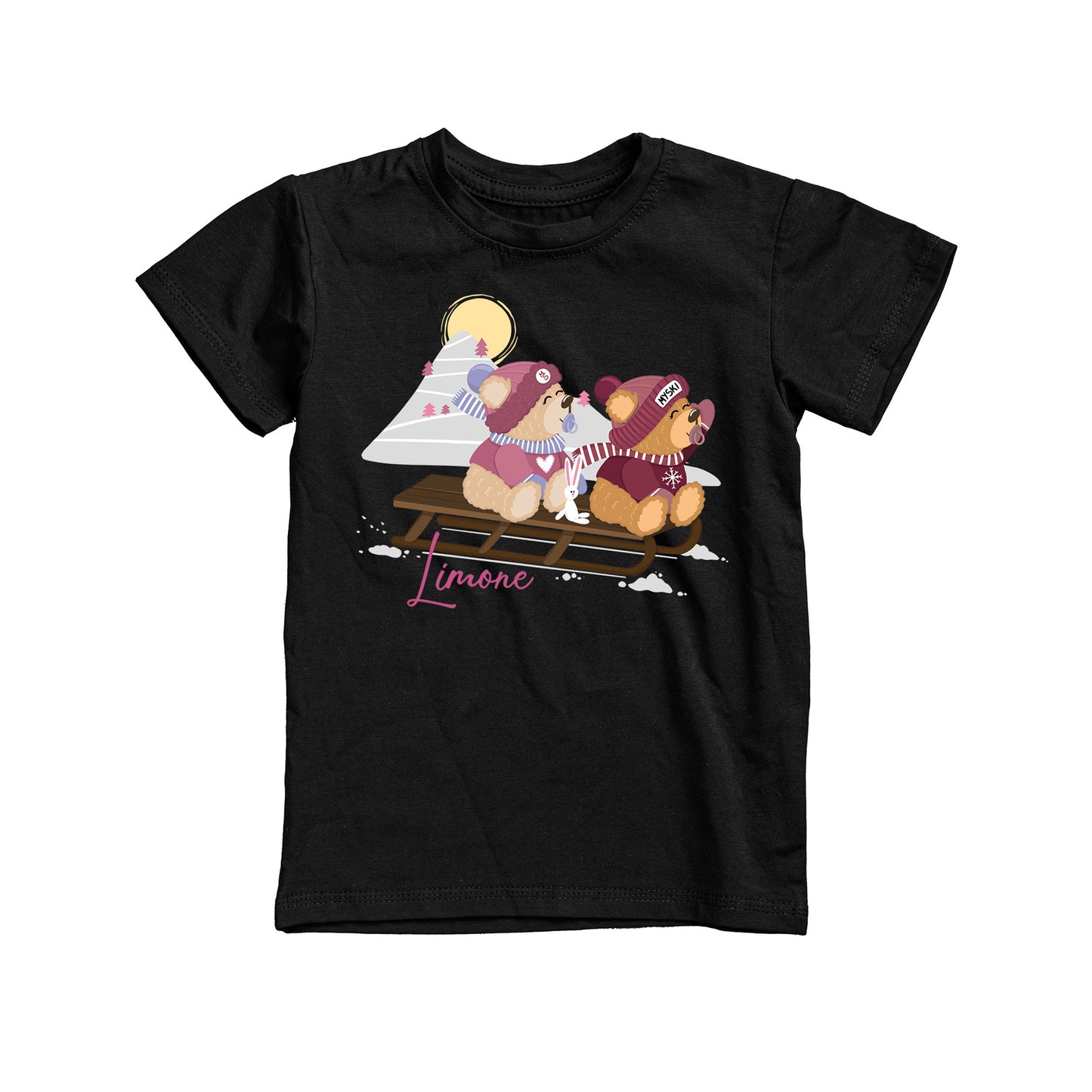 T-SHIRT JUNIOR  LBEA-110-JF NERO
