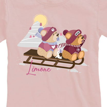 T-SHIRT JUNIOR LBEA-110-JF ROSA