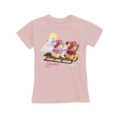 T-SHIRT JUNIOR LBEA-110-JF ROSA