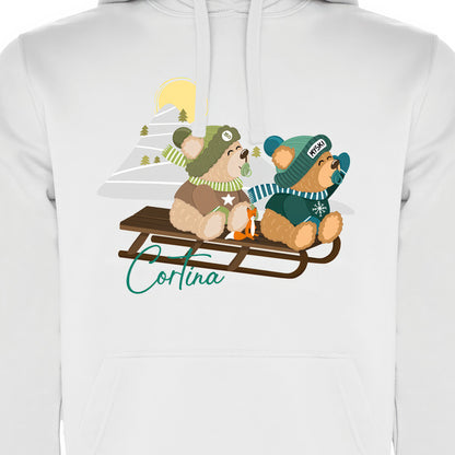 FELPA JUNIOR LBEA-110-JM-FE BIANCO