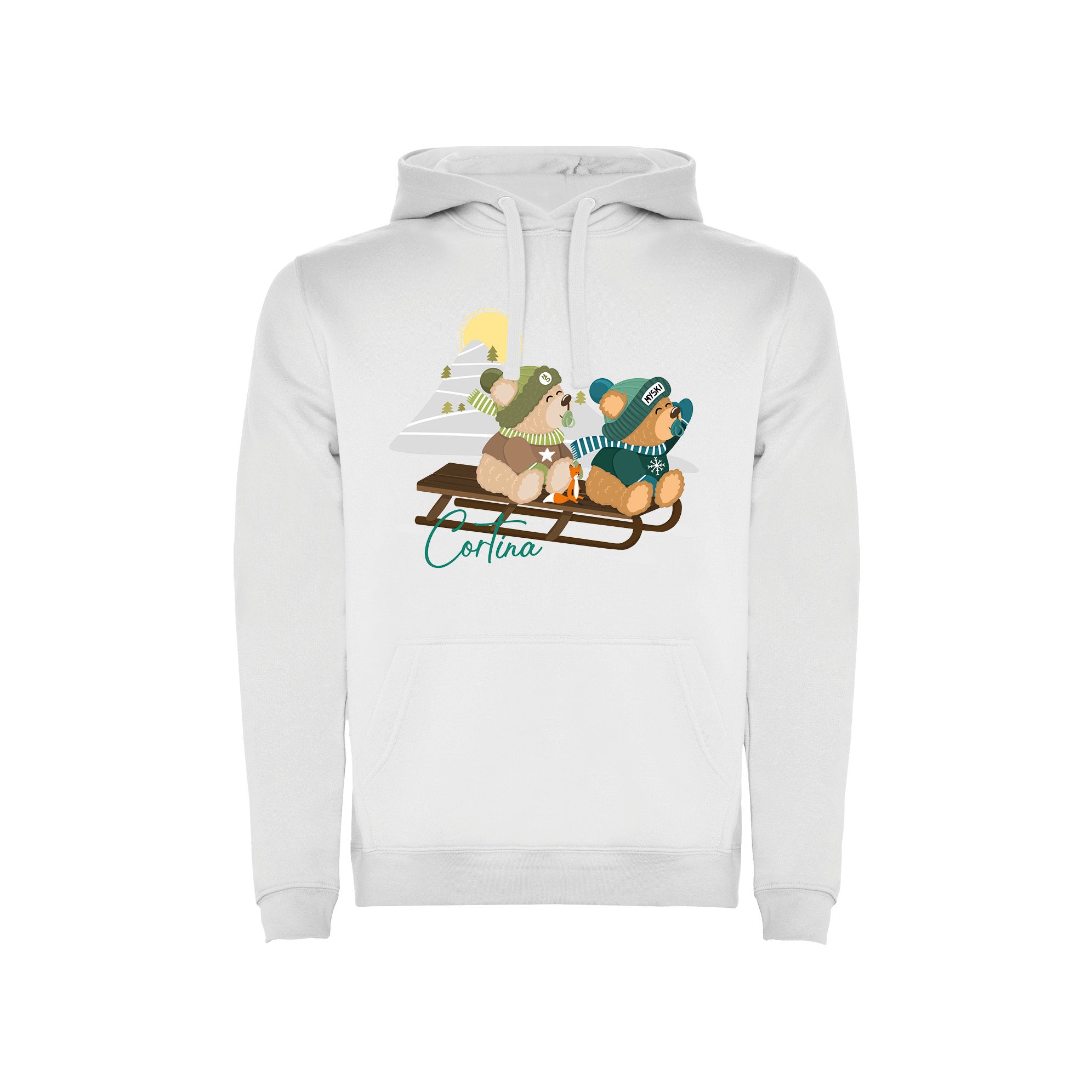 FELPA JUNIOR LBEA-110-JM-FE BIANCO
