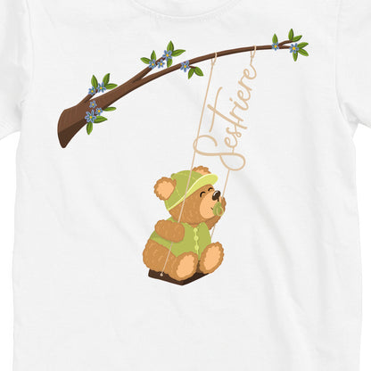 T-SHIRT JUNIOR LBEA-115-JM BIANCO