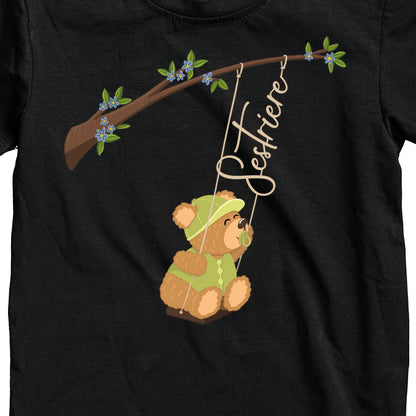 T-SHIRT JUNIOR LBEA-115-JM NERO