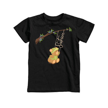 T-SHIRT JUNIOR LBEA-115-JM NERO