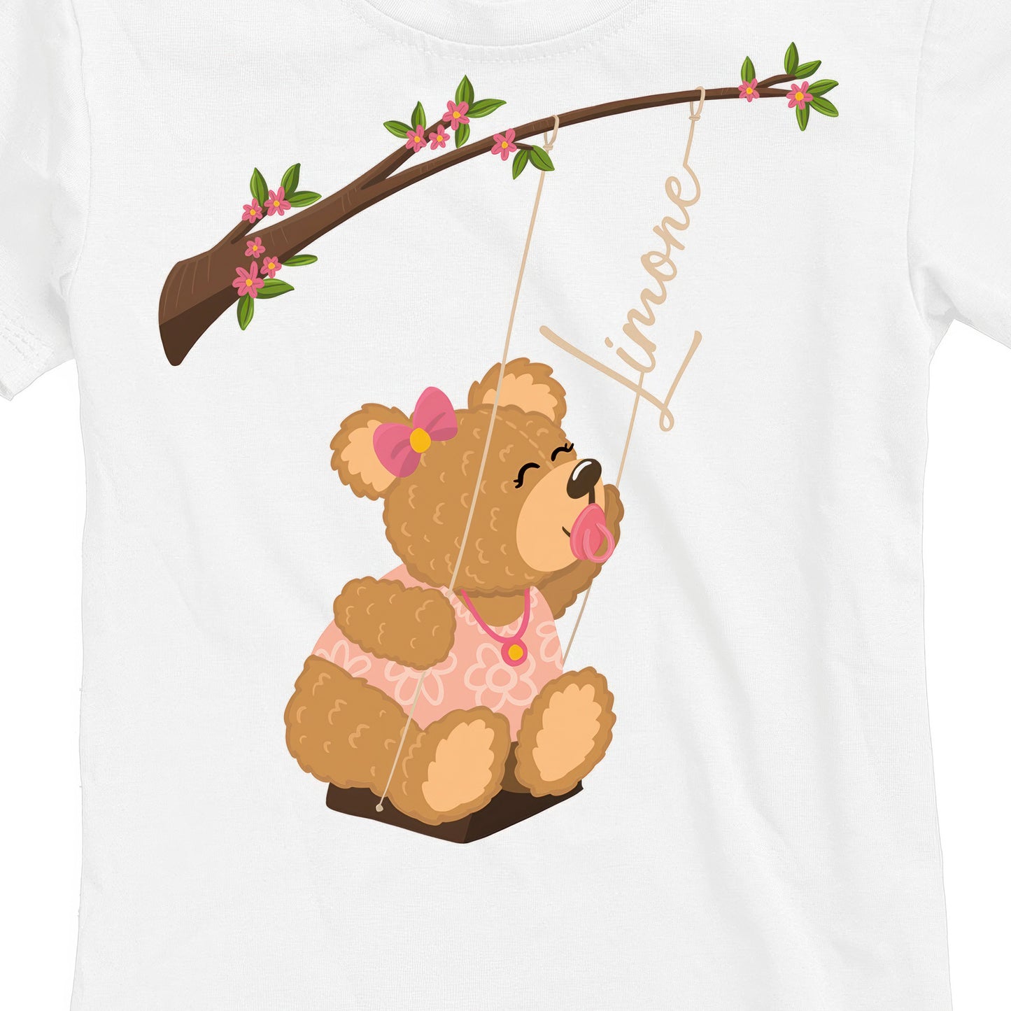 T-SHIRT JUNIOR LBEA-116-JF BIANCO