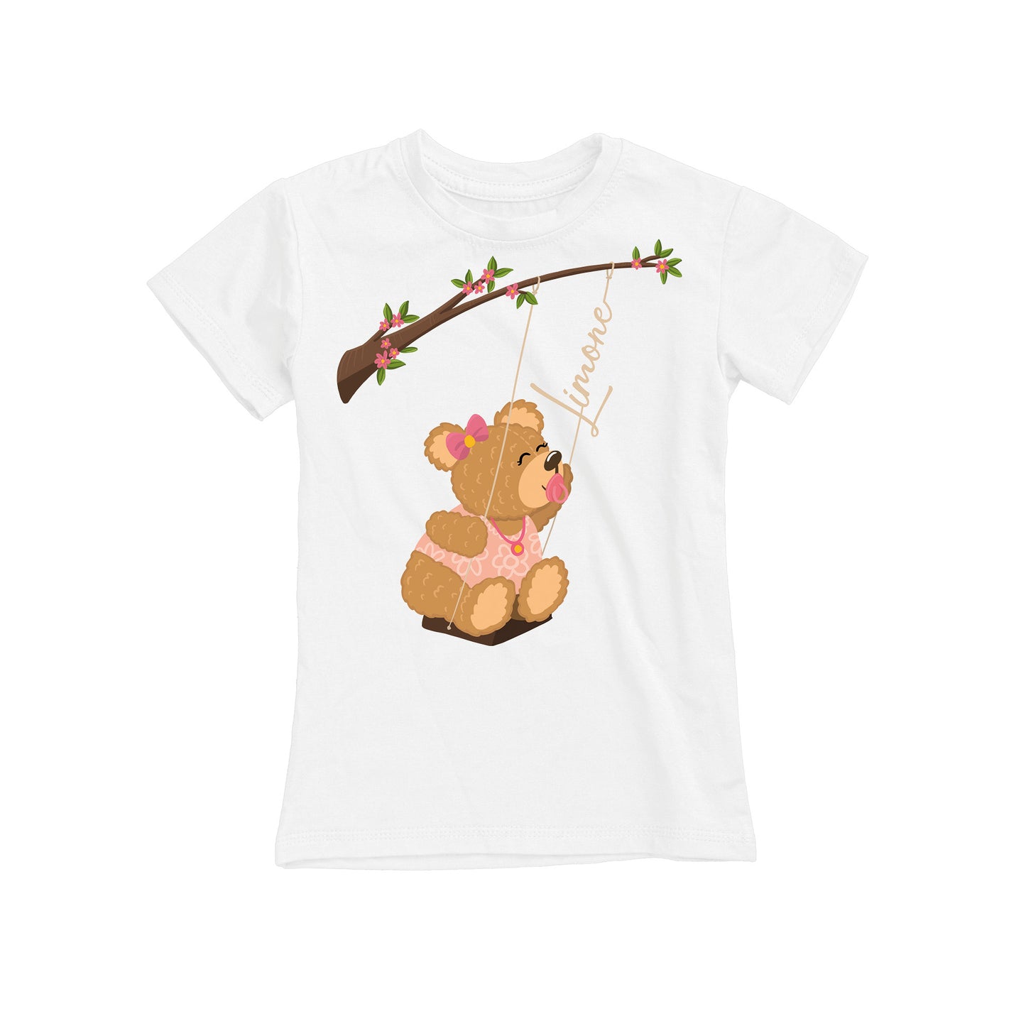 T-SHIRT JUNIOR LBEA-116-JF BIANCO