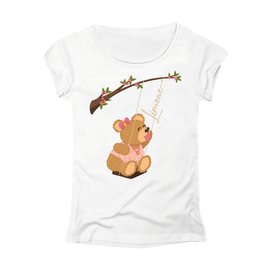 T-SHIRT DONNA LBEA-116-W BIANCO