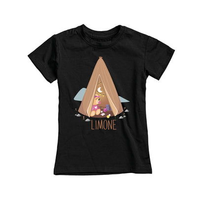 T-SHIRT JUNIOR LBEA-117-JF NERO