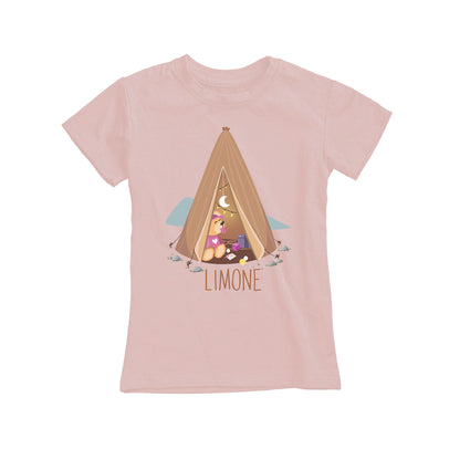 T-SHIRT JUNIOR LBEA-117-JF ROSA