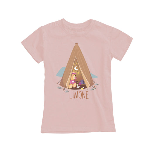 T-SHIRT JUNIOR LBEA-117-JF ROSA