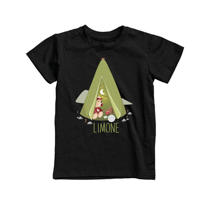T-SHIRT JUNIOR LBEA-118-JM NERO